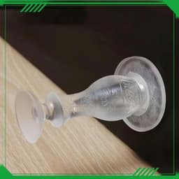 Chặn Cửa Chống Va Đập, Giảm Tiếng Ồn, Bảo Vệ Tường Cửa, Không Cần Khoan 2