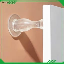 Chặn Cửa Chống Va Đập, Giảm Tiếng Ồn, Bảo Vệ Tường Cửa, Không Cần Khoan 6