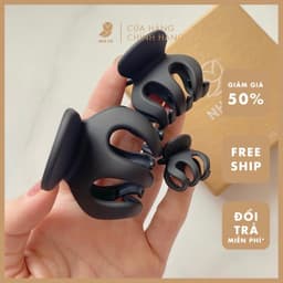 Kẹp Tóc Gắp 6 Răng NHÀ CÚ Kẹp Mái Kẹp Nửa Tóc Nhựa Cao Cấp Phong Cách Hàn Quốc Màu Pastel 5788 4