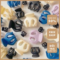 Kẹp Tóc Gắp 6 Răng NHÀ CÚ Kẹp Mái Kẹp Nửa Tóc Nhựa Cao Cấp Phong Cách Hàn Quốc Màu Pastel 5788 2
