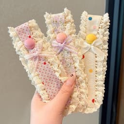 Set 2 Băng Đô Miếng Dán Tóc Velcro Magic Dán Hoa Dễ Thương Thời Trang Hàn Quốc - Phụ Kiện Tóc 🎀🎀FREESHIP🎀🎀 1