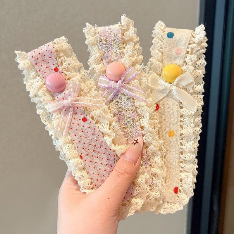 Set 2 Băng Đô Miếng Dán Tóc Velcro Magic Dán Hoa Dễ Thương Thời Trang Hàn Quốc - Phụ Kiện Tóc 🎀🎀FREESHIP🎀🎀