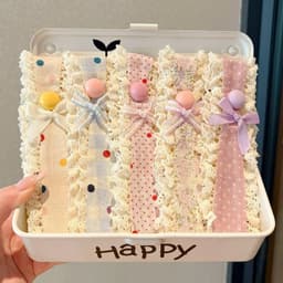 Set 2 Băng Đô Miếng Dán Tóc Velcro Magic Dán Hoa Dễ Thương Thời Trang Hàn Quốc - Phụ Kiện Tóc 🎀🎀FREESHIP🎀🎀 5