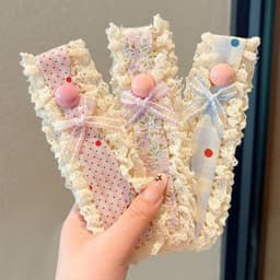 Set 2 Băng Đô Miếng Dán Tóc Velcro Magic Dán Hoa Dễ Thương Thời Trang Hàn Quốc - Phụ Kiện Tóc 🎀🎀FREESHIP🎀🎀 8