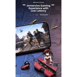 Tai Nghe Bluetooth Tokisaki Kurumi Anime Date A Live Không Dây Bluetooth 5.3 Tai Nghe Gaming LED Type-C 7