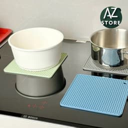 Combo 2 Miếng Lót Silicon Cách Nhiệt, Tấm Lót Chống Xước Chịu Nhiệt Lên Tới 200 độ Dễ Dàng Vệ Sinh AL 🍀 7