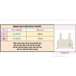 [2 LỚP MỎNG MÁT] Áo lá cho bé gái dạng su áo lót học sinh có lót mỏng mát từ 32-57kg 3