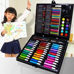 Hộp Màu 150 Chi Tiết Cho Bé Tập Tô homestore97 6