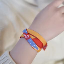 Vòng Tay Dây Đỏ Kimi no Na Wa (Your Name) Cosplay Anime - Lắc Tay Bện Dây Nam Nữ Phong Cách Nhật Bản Quà Tặng Fan Anime 4
