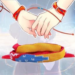 Vòng Tay Dây Đỏ Kimi no Na Wa (Your Name) Cosplay Anime - Lắc Tay Bện Dây Nam Nữ Phong Cách Nhật Bản Quà Tặng Fan Anime 1