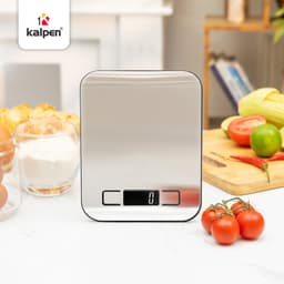 Cân điện tử nhà bếp Inox KALPEN T5 10kg hàng chính hãng 6