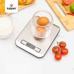 Cân điện tử nhà bếp Inox KALPEN T5 10kg hàng chính hãng 8