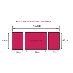 Bộ 3 Tranh Tráng Gương Nghệ Thuật In UV5D Treo Phòng Khách Và Phòng Ngủ Sang Trọng - Hoàng Gia Decor 9