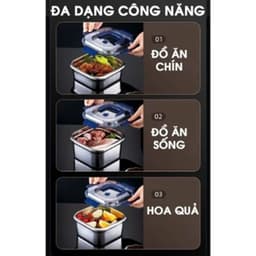 Combo 3 Hộp Đựng Đa Năng Chất Liệu Inox Cao Cấp Có Nắp Chống Tràn Thể Tích 1800ml giadungso1_vietnam 4