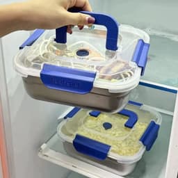 Combo 3 Hộp Đựng Đa Năng Chất Liệu Inox Cao Cấp Có Nắp Chống Tràn Thể Tích 1800ml giadungso1_vietnam 9