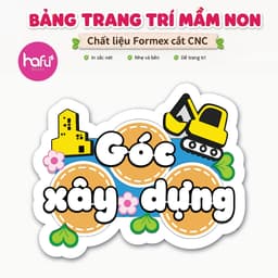 Bảng Trang Trí Lớp Học Mầm Non Formex – Nhiều Mẫu Góc Hoạt Động Cho Bé Xưởng SX Hafu House 2