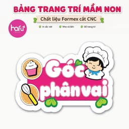 Bảng Trang Trí Lớp Học Mầm Non Formex – Nhiều Mẫu Góc Hoạt Động Cho Bé Xưởng SX Hafu House 3