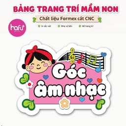 Bảng Trang Trí Lớp Học Mầm Non Formex – Nhiều Mẫu Góc Hoạt Động Cho Bé Xưởng SX Hafu House 4