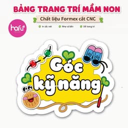 Bảng Trang Trí Lớp Học Mầm Non Formex – Nhiều Mẫu Góc Hoạt Động Cho Bé Xưởng SX Hafu House 6