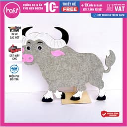 Chủ đề động vật - con vật sân khấu tiểu cảnh - con vật steam mầm non Xưởng SX Hafu House 8