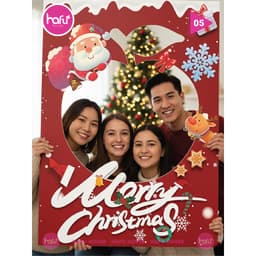 KHUNG CHECKIN CẦM TAY GIÁNG SINH, NOEL - HAFU HOUSE [01-30] Xưởng SX Hafu House 5