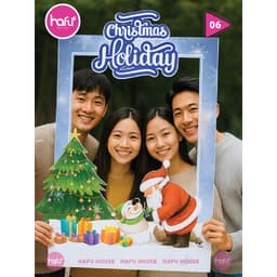 KHUNG CHECKIN CẦM TAY GIÁNG SINH, NOEL - HAFU HOUSE [01-30] Xưởng SX Hafu House 6