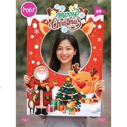 KHUNG CHECKIN CẦM TAY GIÁNG SINH, NOEL - HAFU HOUSE [01-30] Xưởng SX Hafu House 9