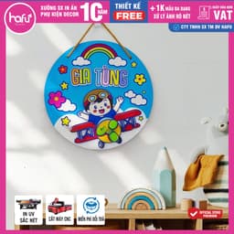 [Ghi Chú Trong Đơn] Bảng Formex Treo Cửa Phòng Bé Yêu - Bảng Decor Phòng Thay Tên Theo Yêu Cầu |Hafu House, Hafu Decor X 9