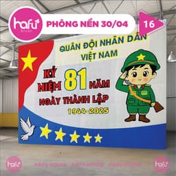 [ HỎA TỐC HCM] PHÔNG NỀN BẠT NHỰA HIFLEX CHÀO MỪNG NGÀY 30/4 - 01/05 - QUỐC KHÁNH 02/09 - CHECK IN HAFU HOUSE [15-28] Xư 2
