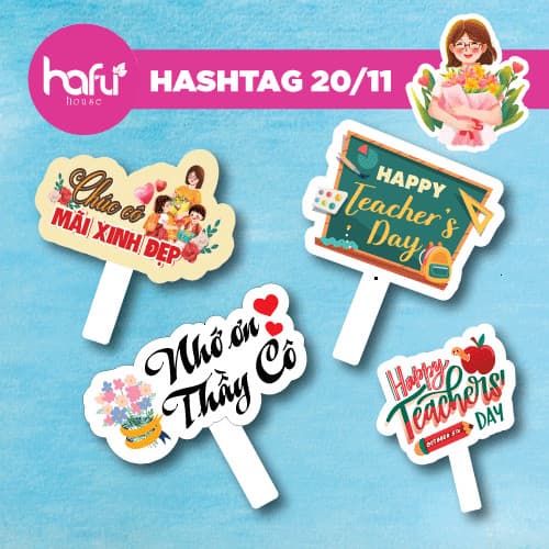 [HASHTAG] Bảng chụp hình cầm tay dày 5mm Ngày 20/11 Nhà giáo Việt Nam, Họp Lớp  HAFU HOUSE [51-100] Xưởng SX Hafu House