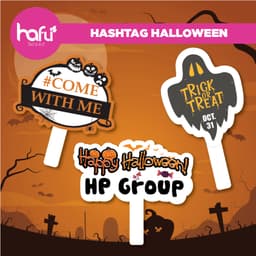 [HASHTAG] Bảng chụp hình cầm tay dày 5mm NGÀY HALLOWEEN HAFU HOUSE [1-50] Xưởng SX Hafu House 1