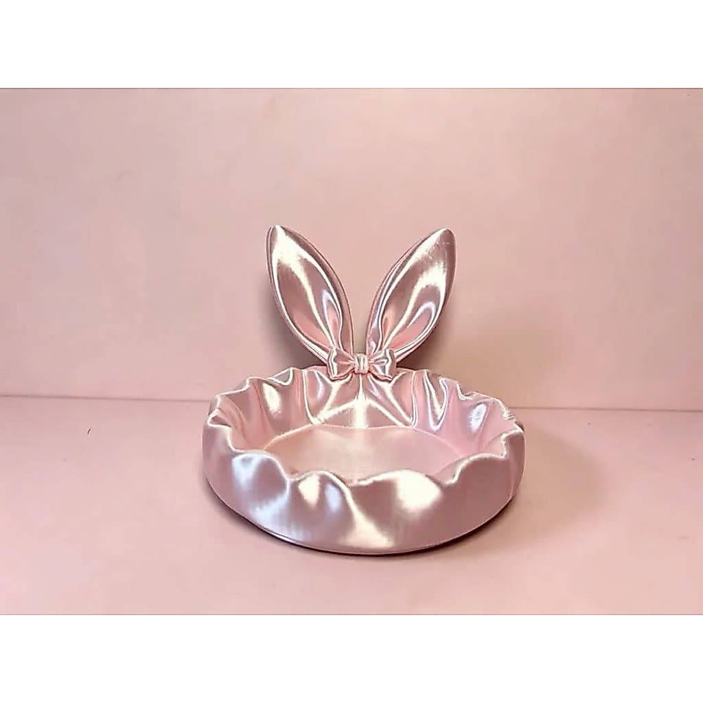 Khay Trang Sức Tai Thỏ 3D Cao Cấp