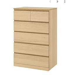 [Freeship Hà Nội] Tủ đựng đồ đa năng 5 tầng 6 ngăn kéo phong cách hiện đại 80x45x120cm 5