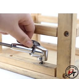 Đầu chuyển hướng khoan bắt vít góc hẹp chân lục giác cho máy khoan DCHBV 6