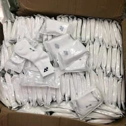 Tất Cầu Lông Yonex Túi Zip Trắng Logo Xanh Và Trắng Siêu Dày dặn ( Loại Đẹp ) 4