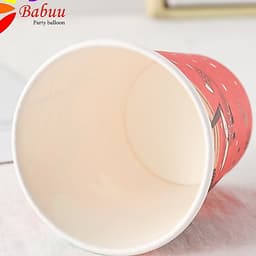 Set 10 cốc, đĩa và ống hút họa tiết nhiều chủ đề trang trí sinh nhật 5