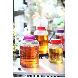 (Hàng Đẹp )Bình Ngâm Rượu Quai Xách,Ngâm Sâm,Đồ Khô và Ngâm ủ Hoa Quả(2L,3L,5L,8L,10L,12L,16L,20L) 8