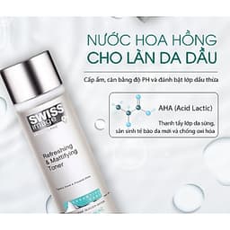 Nước hoa hồng Swiss Image cho da hỗn hợp và da dầu 200ml 4