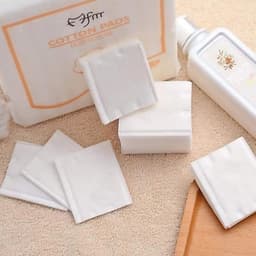 bông tẩy trang 222 miếng cotton pads hàng nội địa cao cấp, bông tẩy trang 3 lớp 6