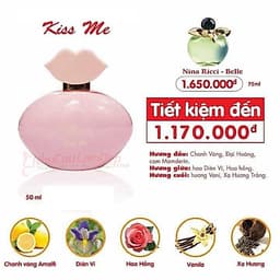 Nước hoa nữ Kiss Me - NGỌT NGÀO, QUYẾN RŨ (50ML) 3