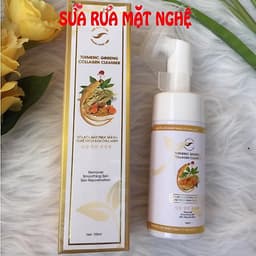 Sữa rửa mặt chống lão hóa ngừa mụn trắng da, sữa rửa mặt nghệ nhân sâm collagen 150ml HOÀNG NGỌC DIỆP cho d 3