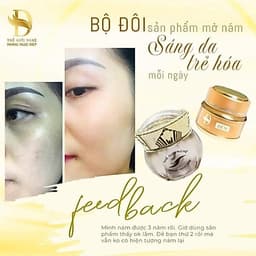 Vua Nghệ Collagen , Kem Ngày Và Đêm, Kem Nám, Tàn Nhang, Sạm Da, Da Sáng và Mềm Mịn, Hoàng Ngọc Diệp 4