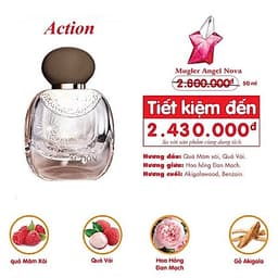 Nước hoa nữ Action - GỢI CẢM VÀ QUYẾN RŨ (35ML) 3