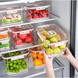 [Smart.Bộ 3 Hộp Đựng Thực Phẩm Chữ Nhật Hokori Chính Hãng Việt Nhật 6560 3