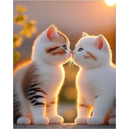 Dễ Thương Thú Cưng Mèo Tự Dính Tranh Treo Tường Phòng Trẻ Em, Cửa Phòng Ngủ Và Cửa Sổ, Trang Trí Thân Xe Hoạt Hình Dán 5
