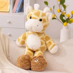 Gấu bông hình thú con heo béo mắt hí kícḣ thước 40cm 5