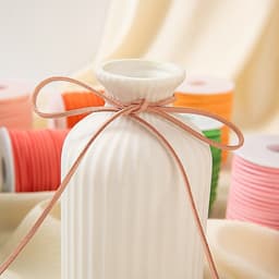 Cuộn dây nhung da lộn trang trí hoa buộc hộp quà, làm nơ, làm đồ handmade 6