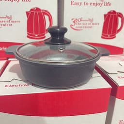 Thố Đúc Nguyên Khối- nồi đúc Kho Cá Vân Đá Cao Cấp Dùng Được Cho Bếp Từ 16-18-20-22-24cm 5