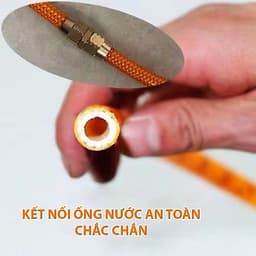 Đầu Nối Nhanh Ống Nước Bằng Đồng Nguyên Chất Chịu Được Áp Lực Nước Cao Và Dễ Dàng Tháo Nắp 2