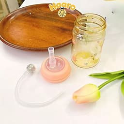 Ống tập hút bình sữa Mo.yuum phù hợp với bình cổ rộng - MyBaby 9